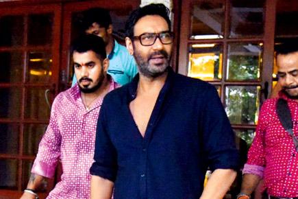 Spotted: Ajay Devgn at a promotional event of 'Shivaay' in Bandra