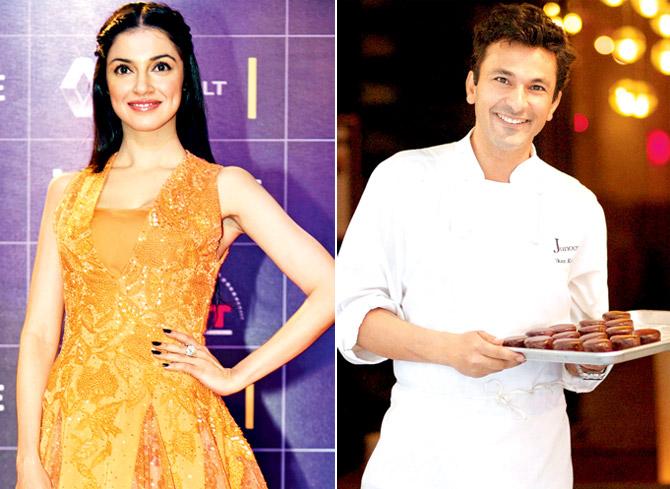 Divya Khosla Kumar and Chef Vikas Khanna