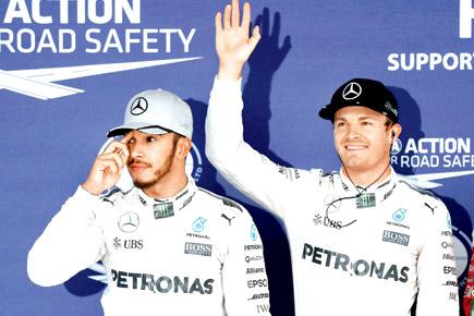 F1: Nico Rosberg takes pole position for Japanese GP