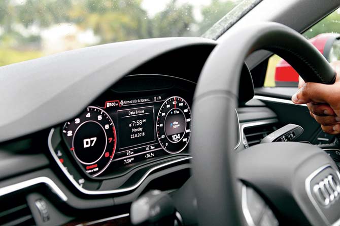 Audi virtual cockpit is the best in the segment 