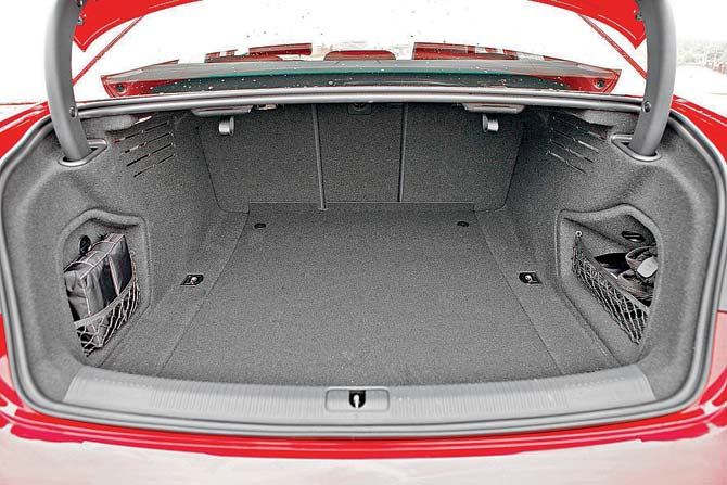 Boot volume is a usable 480 litres and load area is wide and low
