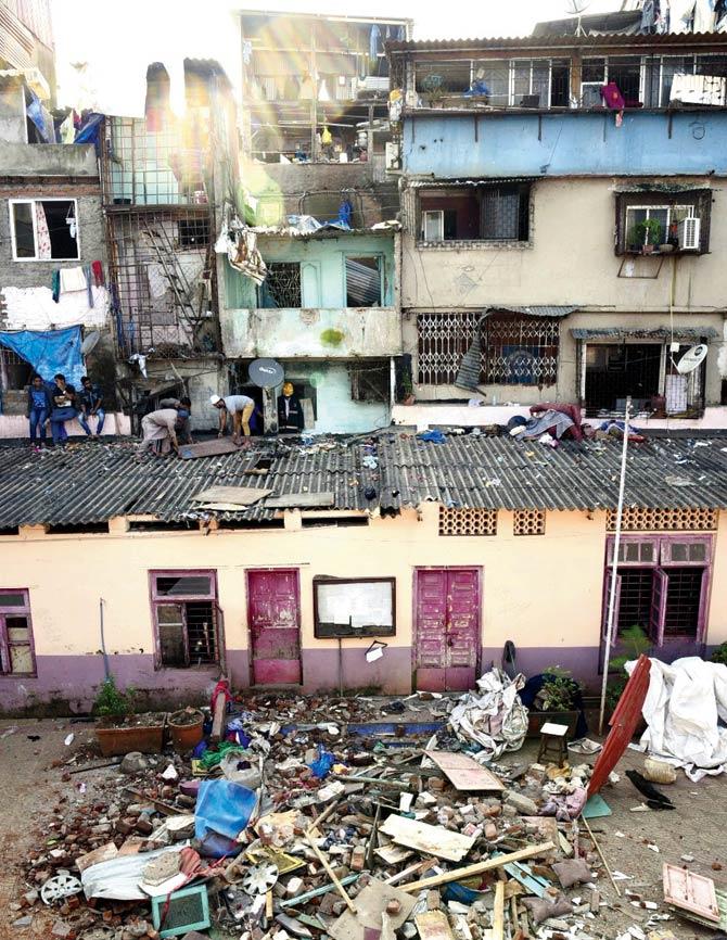 The mishap in Behrampada led to the BMC chief announcing the decision to raze illegal multi-storied shanties