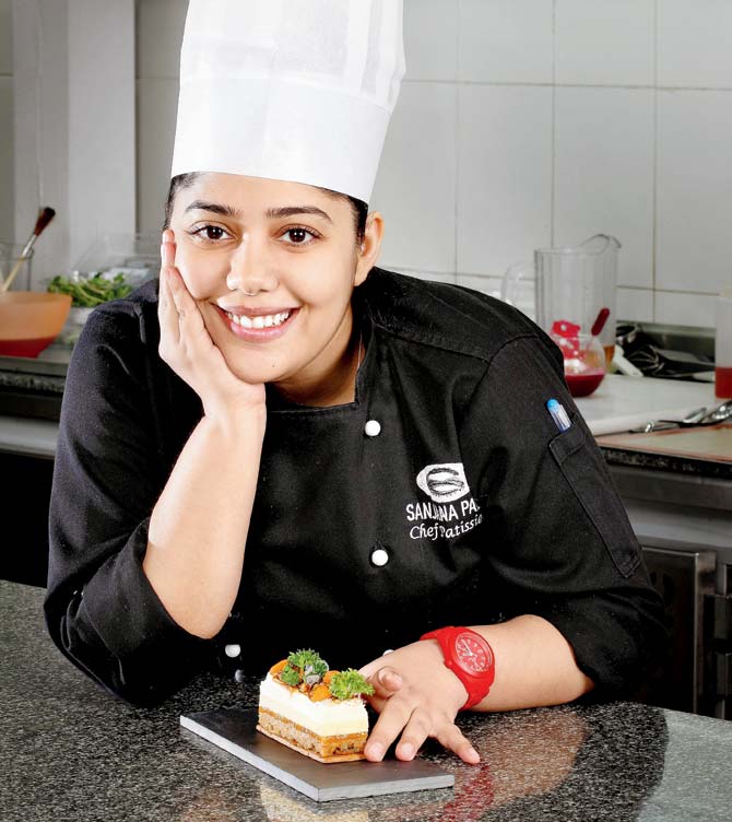 Pastry chef Sanjana Patel