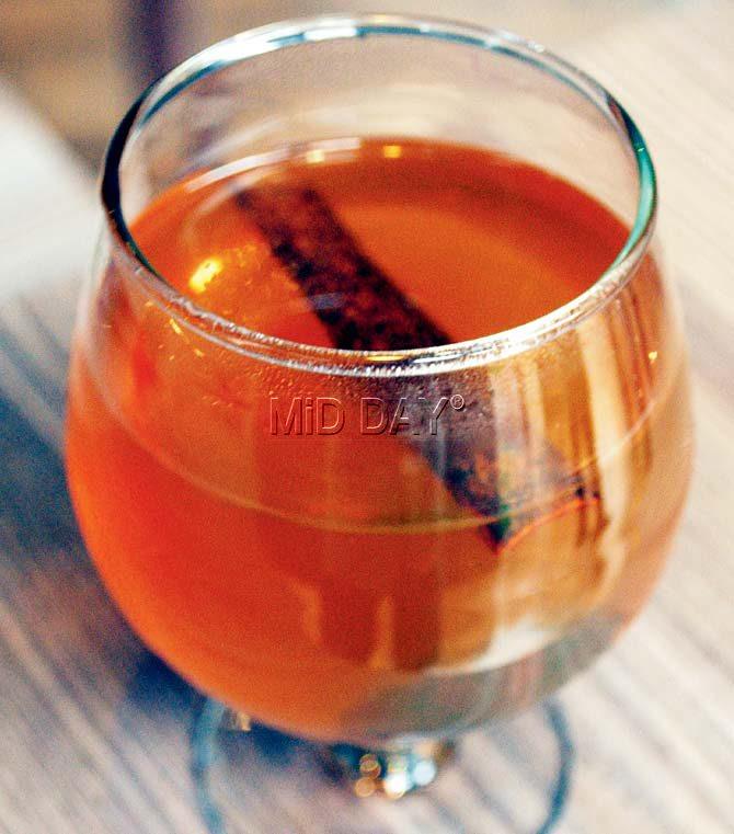 Hot Spiced Cinnamon Rum. Pics/Datta Kumbhar