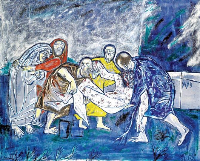 The Deposition by Francis Newton Souza. Pic/Sothebys.com