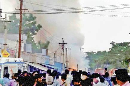 Eight people killed in fire cracker mishap at Sivakasi