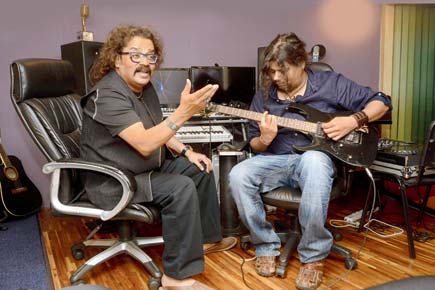 Father, son and a music mix! Hariharan teams up with son Akshay