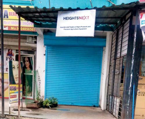 Pune-based store, Heights Next was one of the customers that bought the PrecisionHawk drones from Amit Tatke