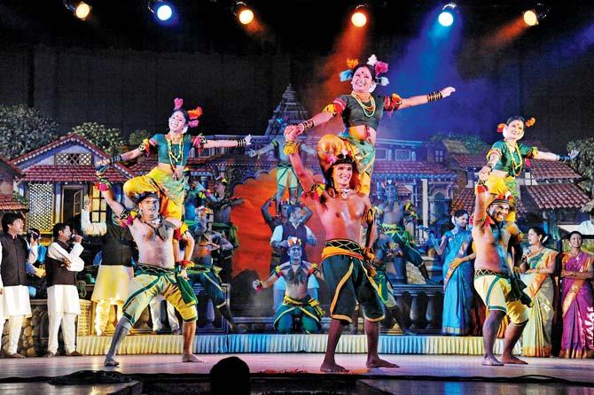A scene from Marathi Bana