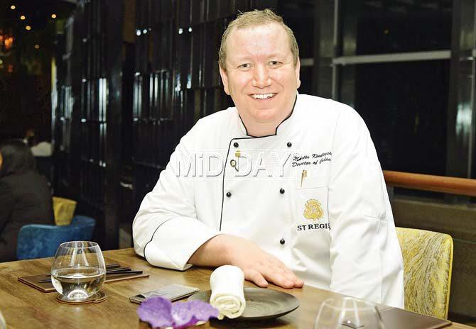 Australian chef Martin Kindleysides