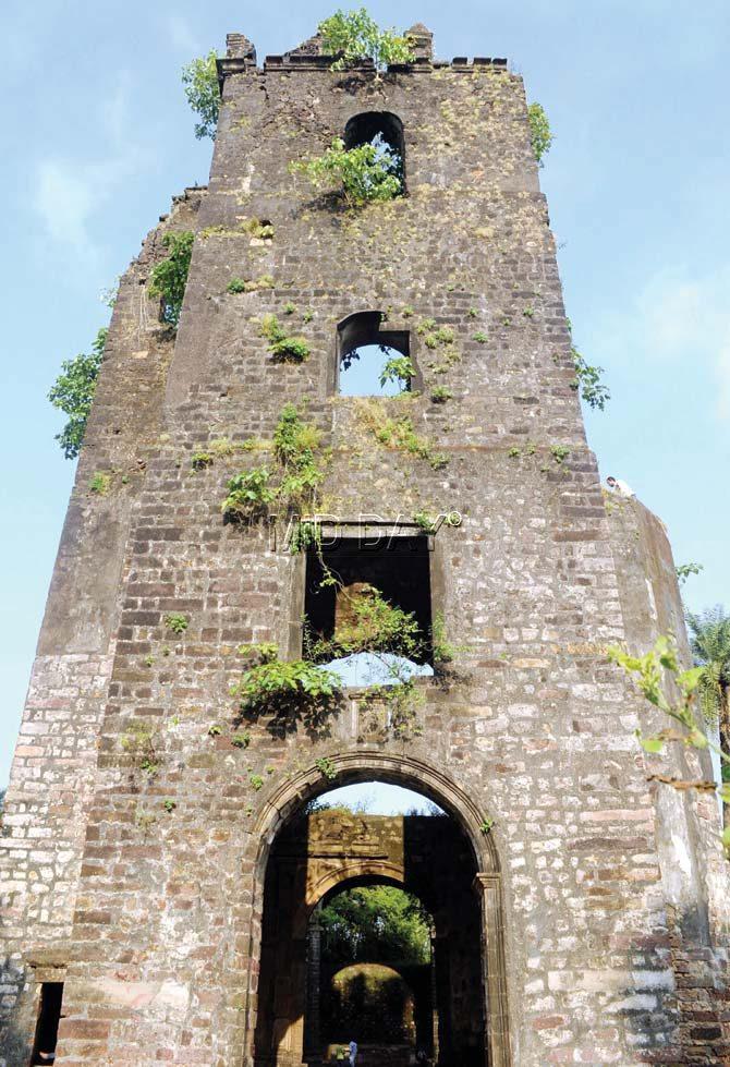 The bell tower at St Joseph’s Church, Vasai Fort. Pics/Datta Kumbhar