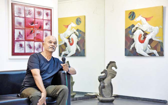 Artist Prabhakar Kolte