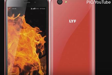 Reliance Jio launches its first smartphone, Lyf F1 at Rs 13,399