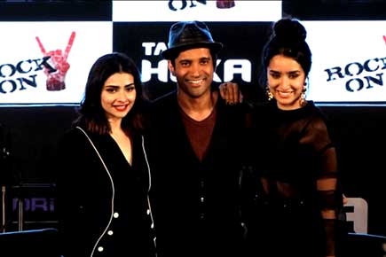 Farhan, Shraddha launch the trailer of  'Rock On 2'