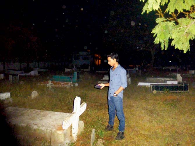 Sarbajeet Mohanty investigates a graveyard in Bhubaneswar