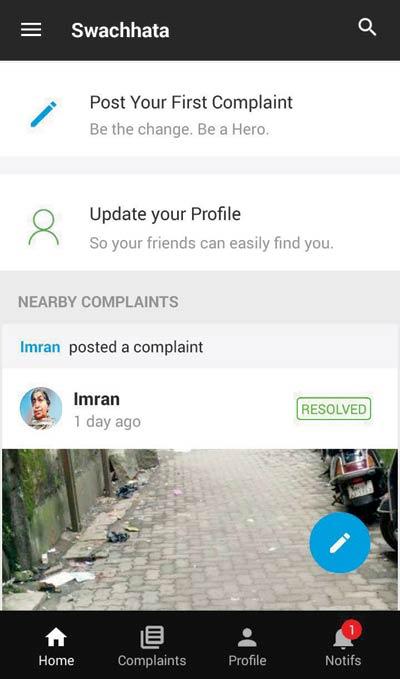 A screenshot of a resolved complaint