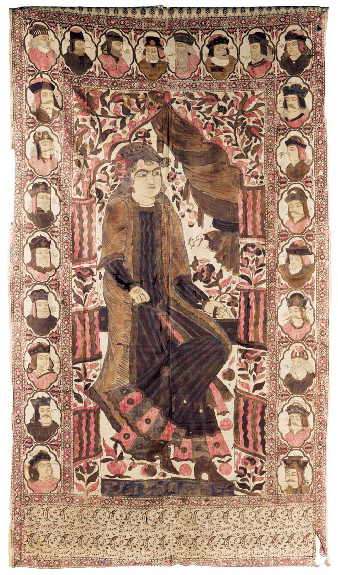 The Shah Nama Kalamkari from Isfahan, Iran