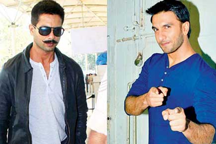 Who is facing the heat of the Ranveer-Shahid cold war? 
