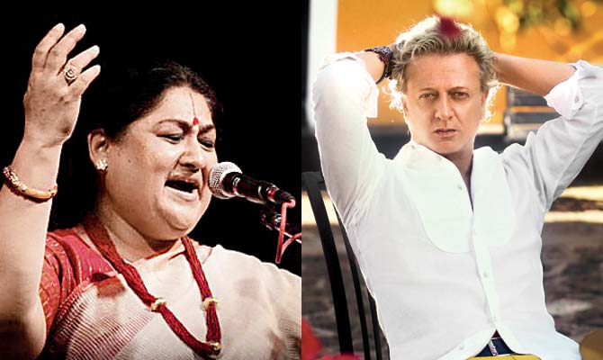 Shubha Mudgal and Rohit Bal