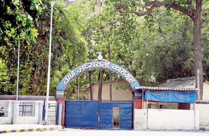 The Thane Central Jail inmate has been sent to Taloja jail after the mishap. File pic