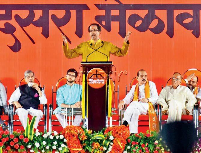 Thackeray supported reservation for the Marathas, but asked the government to allow a quota based on economic parameters. Pic/Atul Kamble