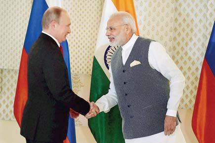India signs mega defence deals with 'old friend' Russia
