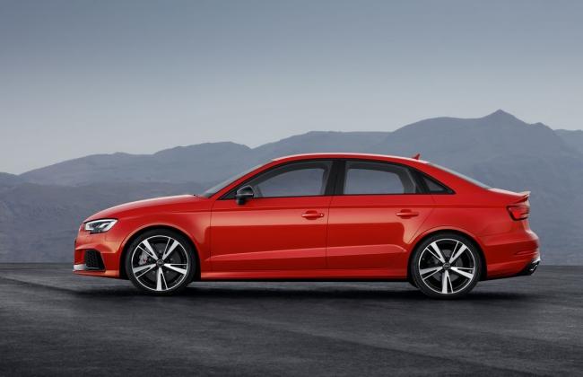 Paris Motor Show: Audi RS 3 Sedan unveiled, produces 405PS!