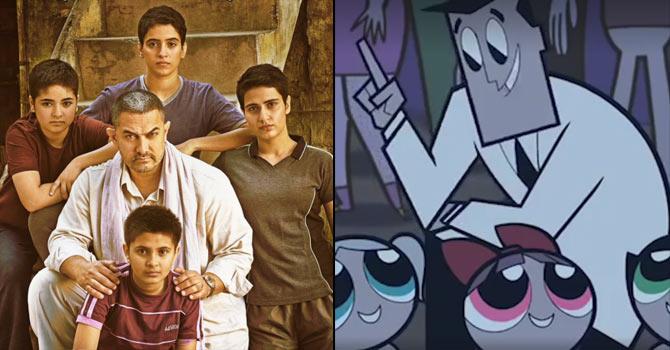 Watch! This mash-up of 'Dangal' and 'The Powerpuff Girls' is hilarious