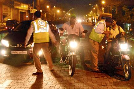 12 bikers booked for riding drunk on dry day in Mumbai