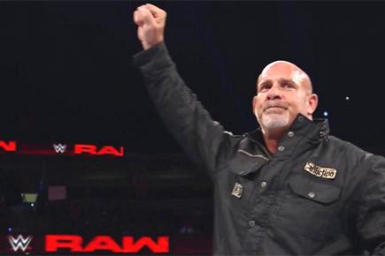 WWE RAW: Goldberg returns after 12 years, accepts Brock Lesnar challenge