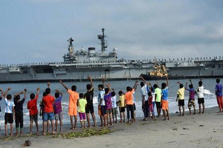 Indian Navy says goodbye to world's oldest aircraft carrier INS Viraat