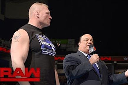 WWE Raw: Brock Lesnar returns to send Goldberg a reply