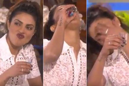  Priyanka Chopra took a tequila shot on 