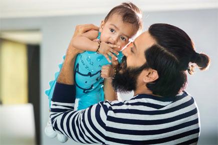 So cute! Riteish Deshmukh shares the first photo of his younger son Rahyl