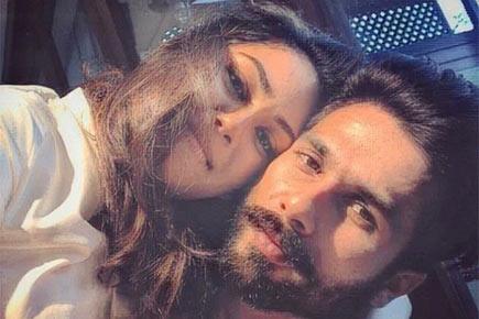This is Shahid's first selfie with wife Mira after birth of daughter Misha