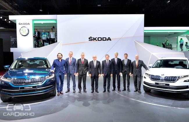 Paris Motor Show, Skoda Kodiaq debut