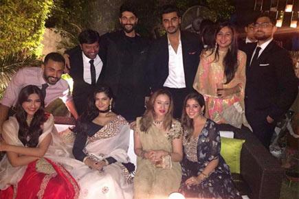 Clicked! Sonam Kapoor with rumoured boyfriend Anand Ahuja and family