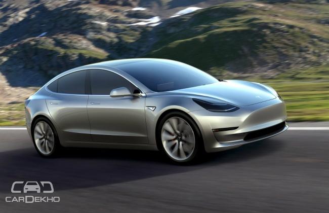 India-Bound Tesla Model 3