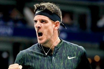 Del Potro touched by support on return