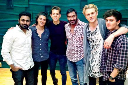 It's official! Ajay Devgn collaborates with The Vamps for 'Shivaay'