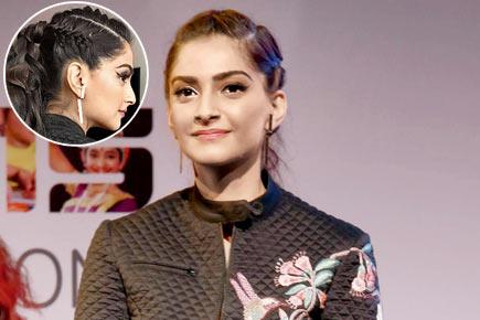 Sonam Kapoor's braids and punk ponytail will give you fashion goals