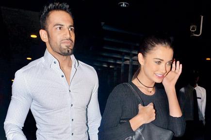 Amy Jackson and Upen Patel catch up over dinner in Bandra