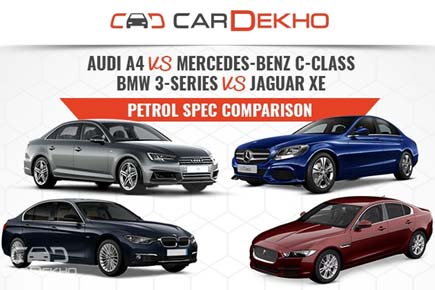 Comparison: Audi A4 vs Mercedes-Benz C-Class vs BMW 3 Series vs Jaguar XE 