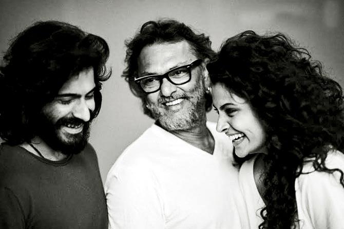 (From left) Harshvardhan Kapoor, director Rakeysh Omprakash Mehra and Saiyami Kher, who plays Sahiban in the film