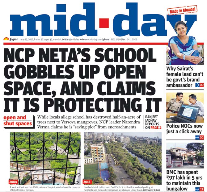 mid-day’s May 13 report on the encroachment over the past decade