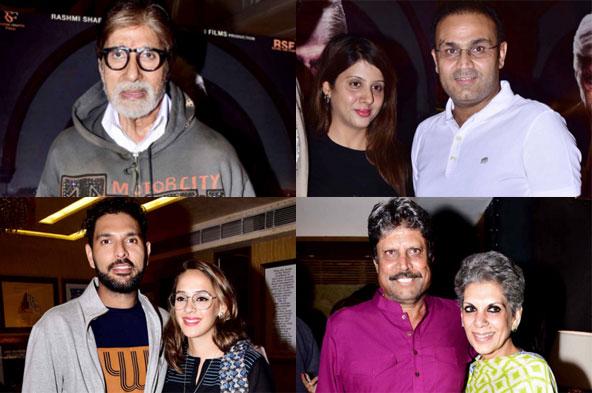 Photos: Amitabh Bachchan, Virender Sehwag, Yuvraj Singh at 'Pink' bash