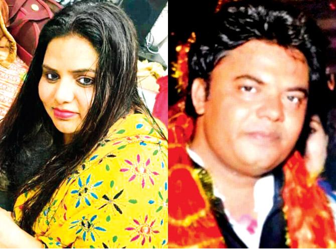 Poonam Thakur and Jitendra Thakur, two of the four arrested accused running the 20-year-old human trafficking racket out of Lokhandwala