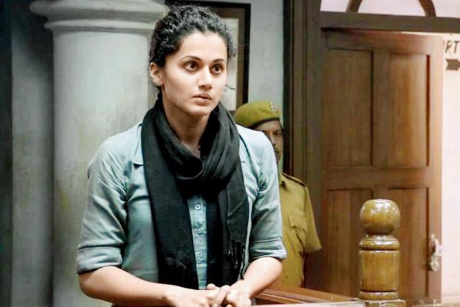 Taapsee Pannu in a still from Pink