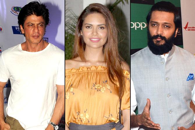 Shah Rukh Khan, Esha Gupta and Riteish Deshmukh