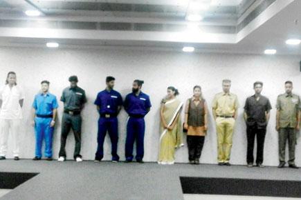 Unlikely models! MRSTC staffers made to walk the ramp for 'new' uniforms